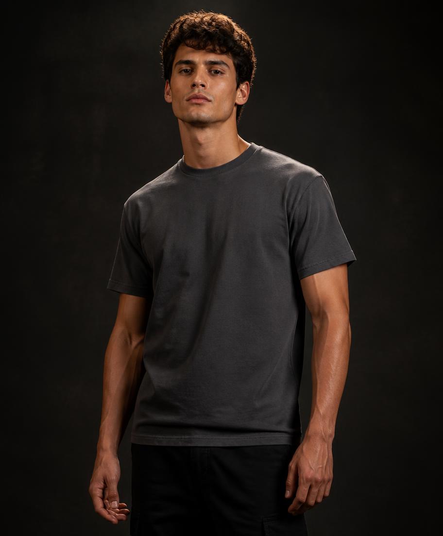 Onyx Core Tee in Storm Grey
