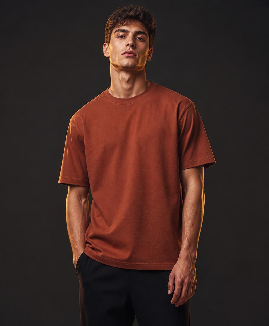 Rust Copper Tee in Rust Copper
